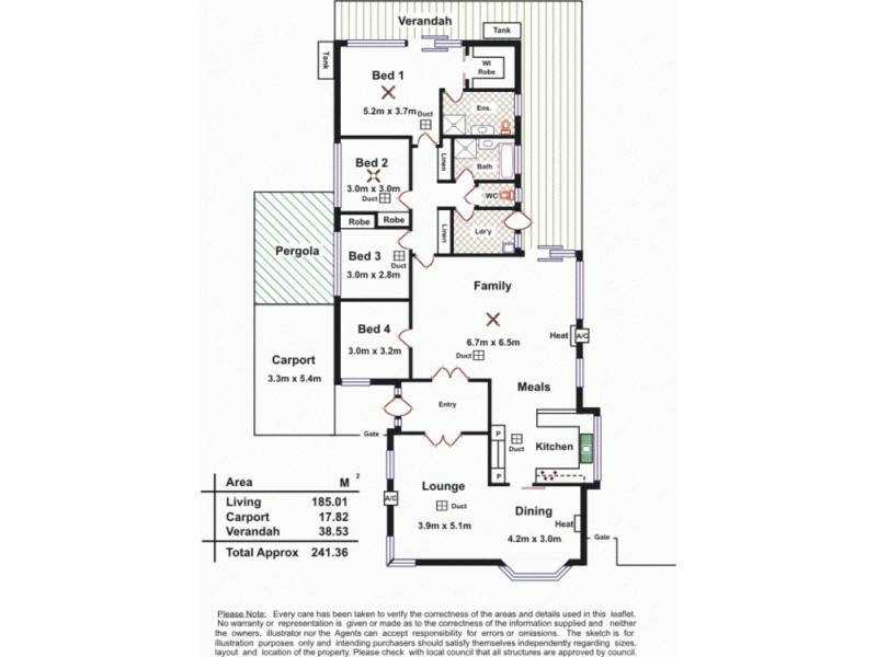102 Fairbanks Drive, Paralowie SA 5108 Floorplan