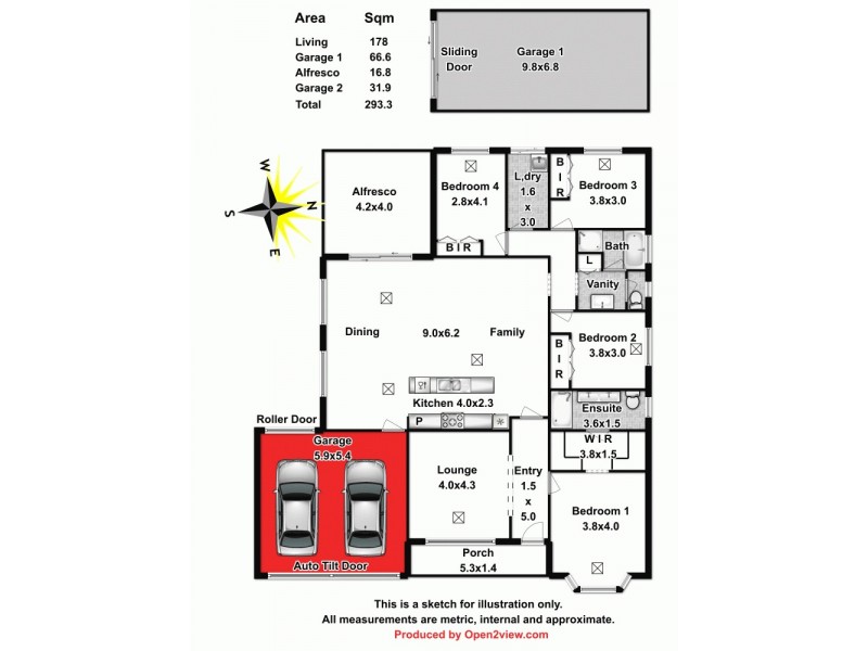 9 Paul Court, Paralowie SA 5108 Floorplan