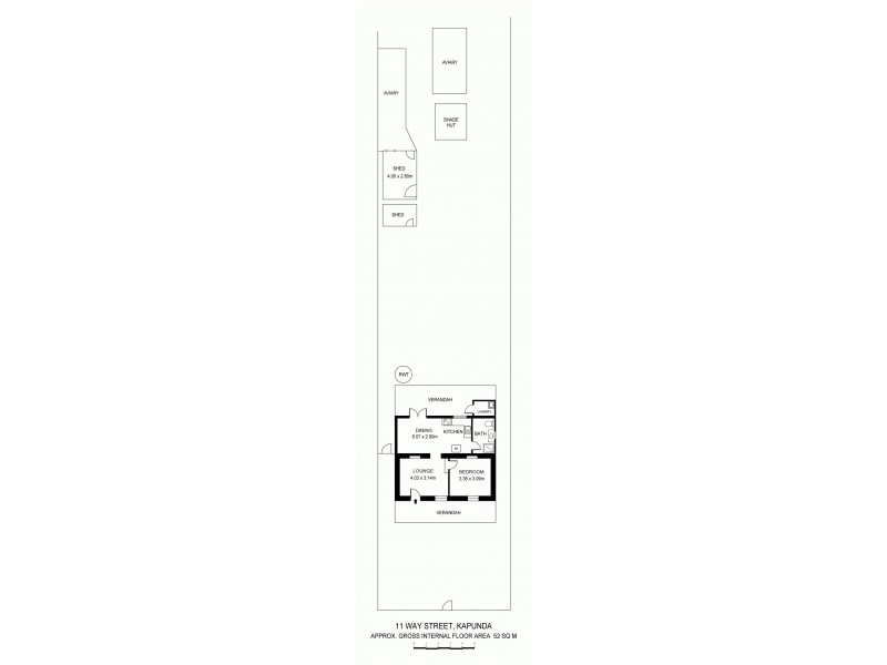 11 Way Street, Kapunda SA 5373 Floorplan