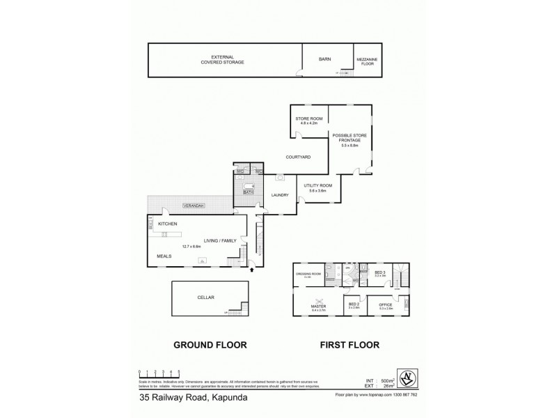 32 Railway Street, Kapunda SA 5373 Floorplan