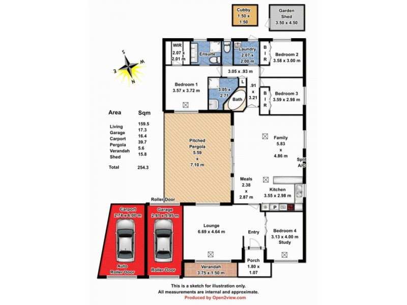 25 Rochester Drive, Salisbury Heights SA 5109 Floorplan