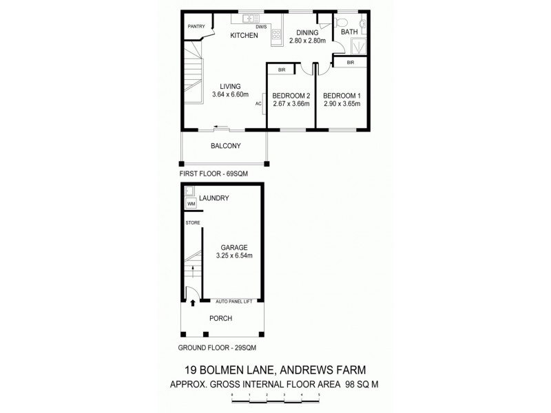 19 Bolmen Lane, Andrews Farm SA 5114 Floorplan