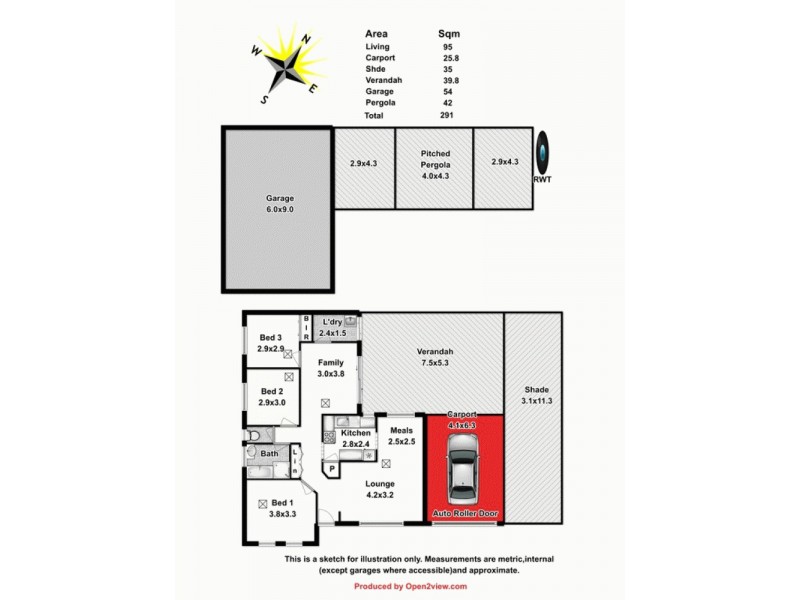 57 Lyndon Road, Paralowie SA 5108 Floorplan