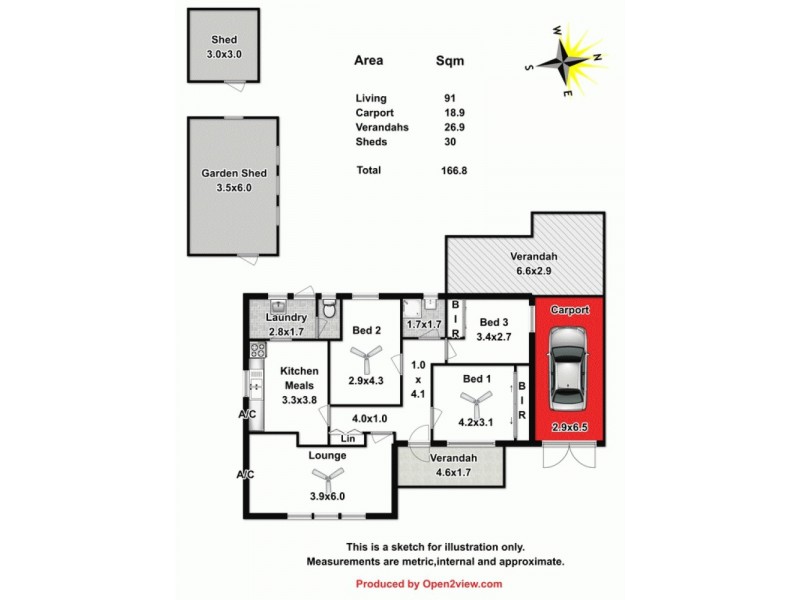 28 Shaftesbury Road, Elizabeth Vale SA 5112 Floorplan