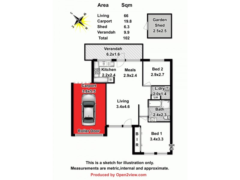2/3 Evan Avenue, Salisbury SA 5108 Floorplan
