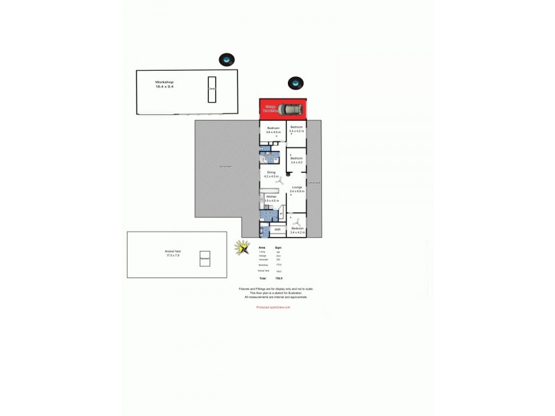 58 Richards Road, Cadell SA 5321 Floorplan