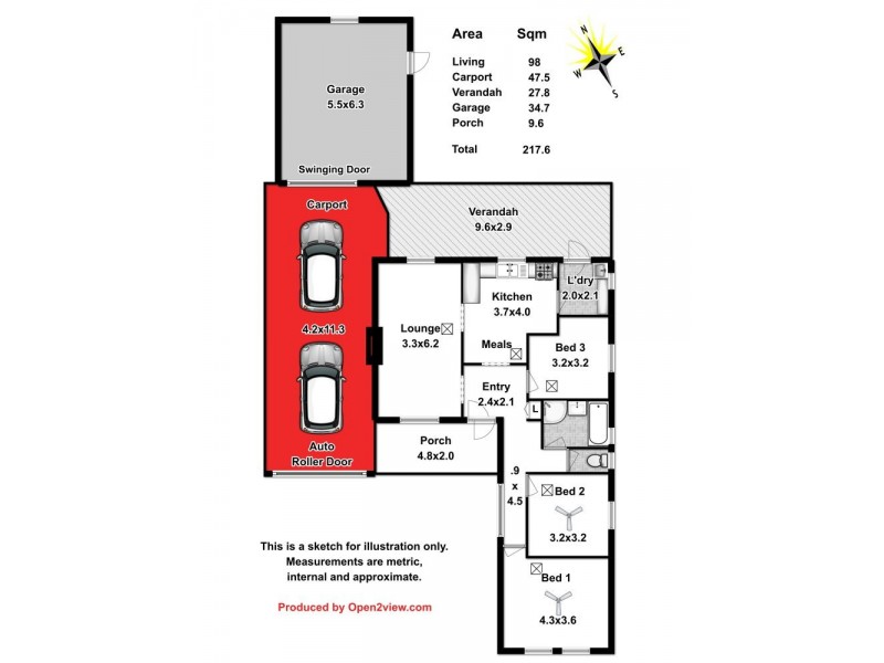 7 Hawk Street, Elizabeth Park SA 5113 Floorplan