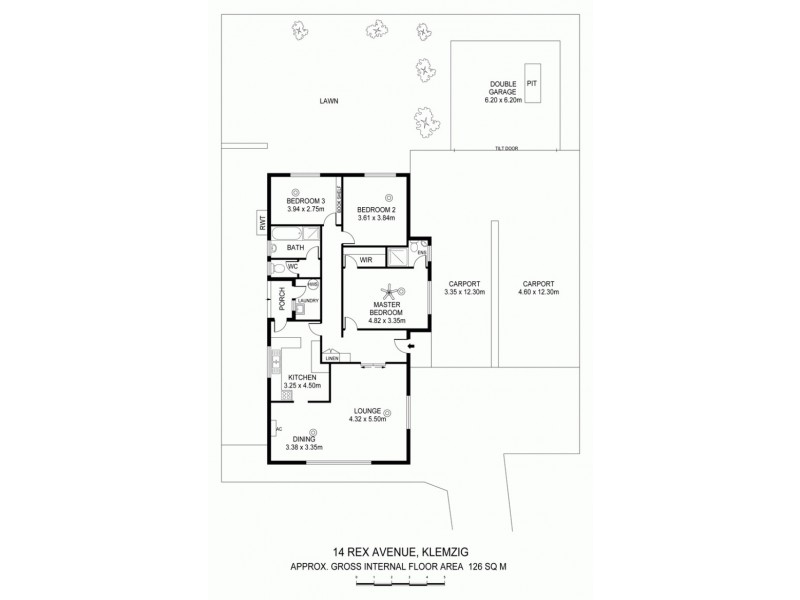 14 Rex Avenue, Klemzig SA 5087 Floorplan