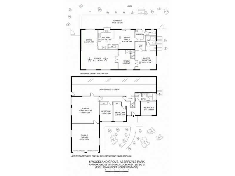 5 Woodland Grove, Aberfoyle Park SA 5159 Floorplan