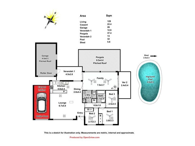 49 Damian Drive, Salisbury Heights SA 5109 Floorplan