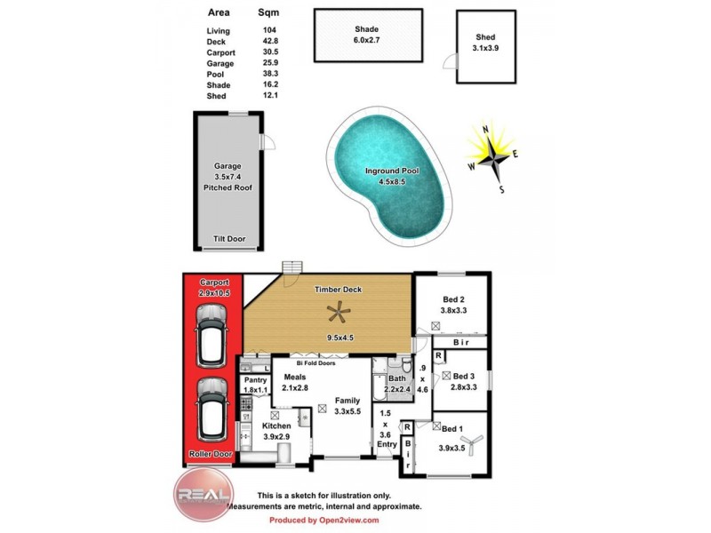 31 Collingbourne Drive, Elizabeth Vale SA 5112 Floorplan