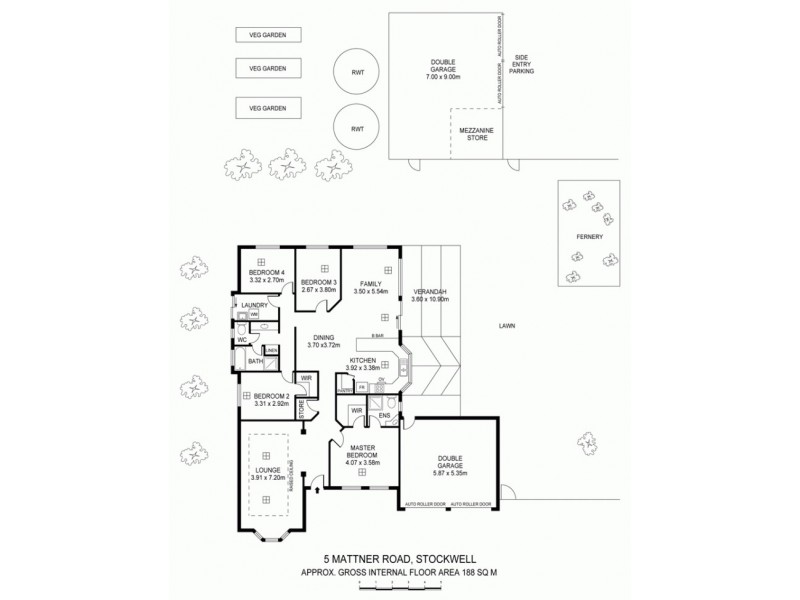 5 Mattner Road, Stockwell SA 5355 Floorplan