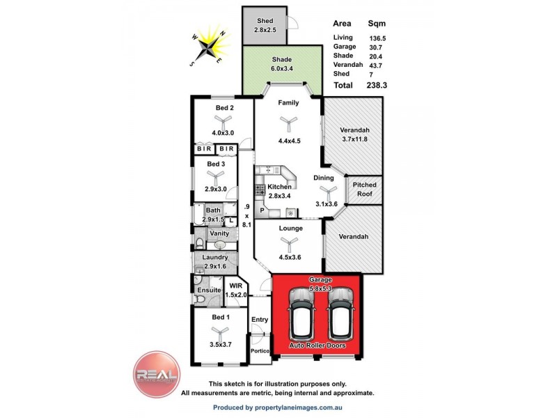 116 President Avenue, Andrews Farm SA 5114 Floorplan
