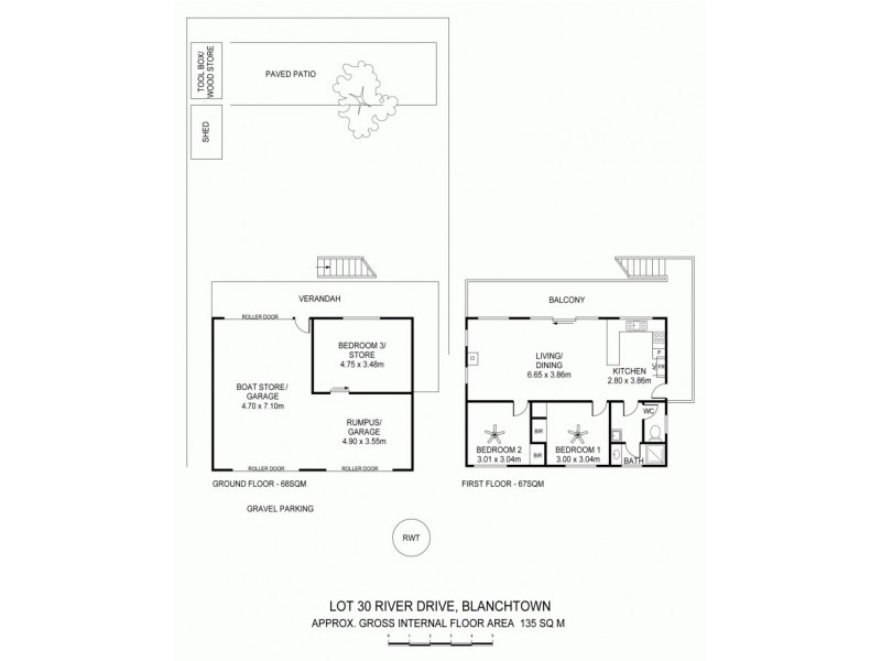 Lot 30 River Drive, Blanchetown SA 5357 Floorplan