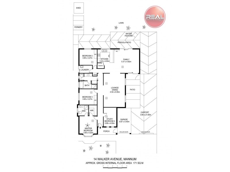 14 Walker Avenue, Mannum SA 5238 Floorplan