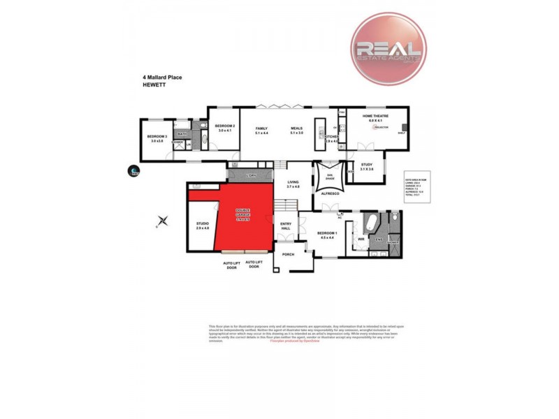 4 Mallard Place, Hewett SA 5118 Floorplan