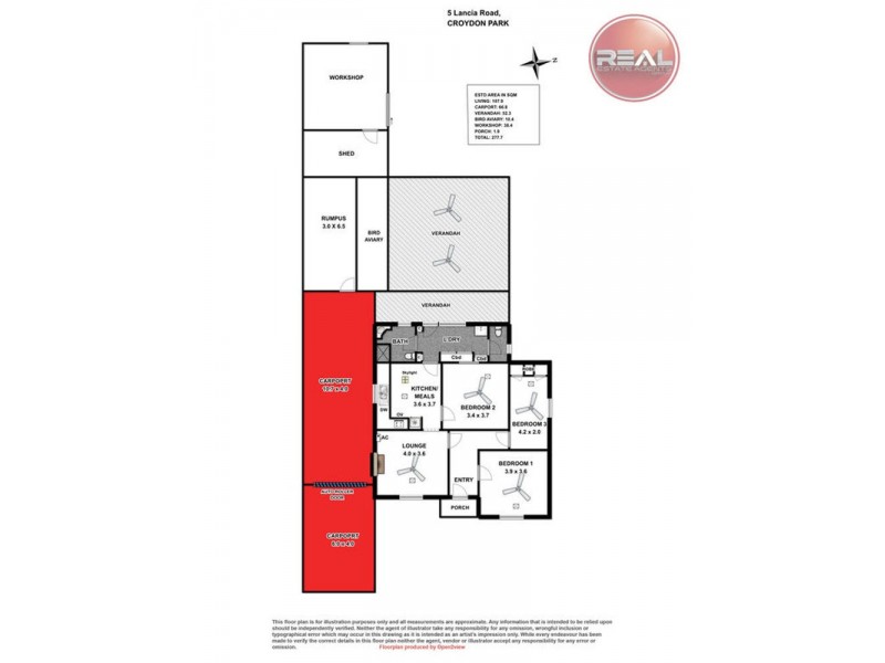 5 Lancia Road, Croydon Park SA 5008 Floorplan