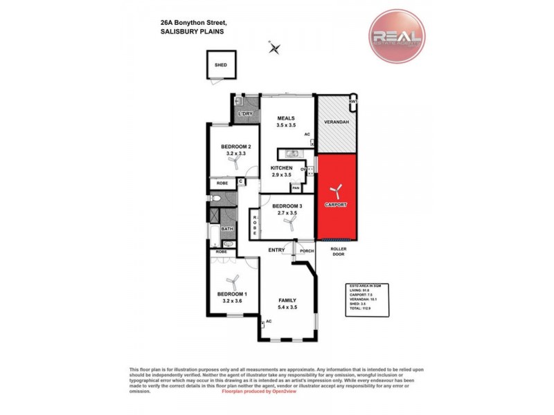 26a Bonython Street, Salisbury Plain SA 5109 Floorplan