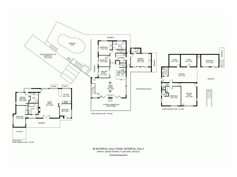 98 Waterfall Gully Road, Waterfall Gully SA 5066 Floorplan
