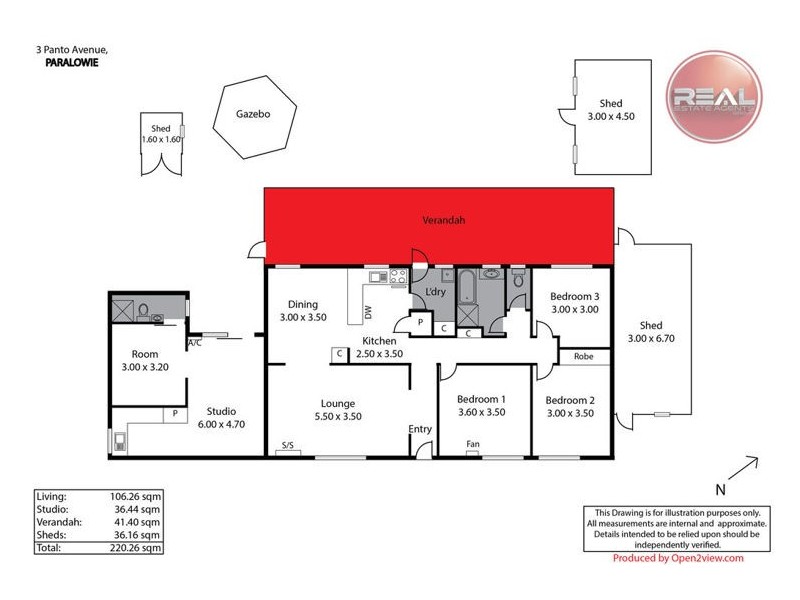3 Panto Avenue, Paralowie SA 5108 Floorplan