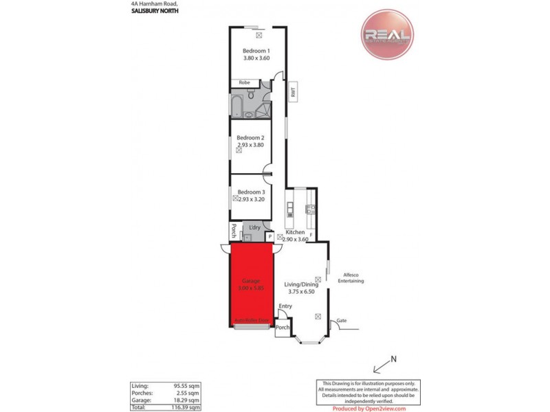 4a Harnham Road, Salisbury North SA 5108 Floorplan