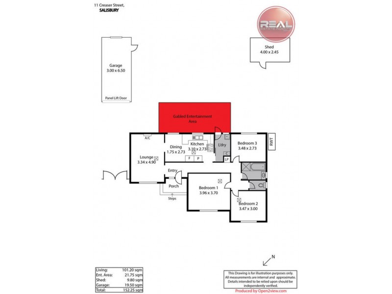 11 Creaser Street, Salisbury SA 5108 Floorplan