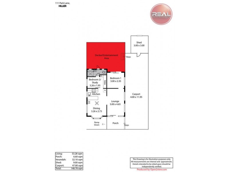 111 Park Lane, Hillier SA 5116 Floorplan
