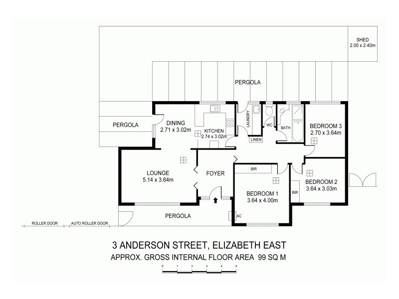 3 & 3a Anderson Street, Elizabeth East SA 5112 Floorplan