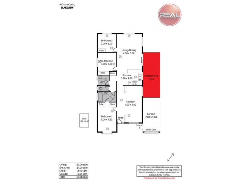 9 Chase Court, Blakeview SA 5114 Floorplan