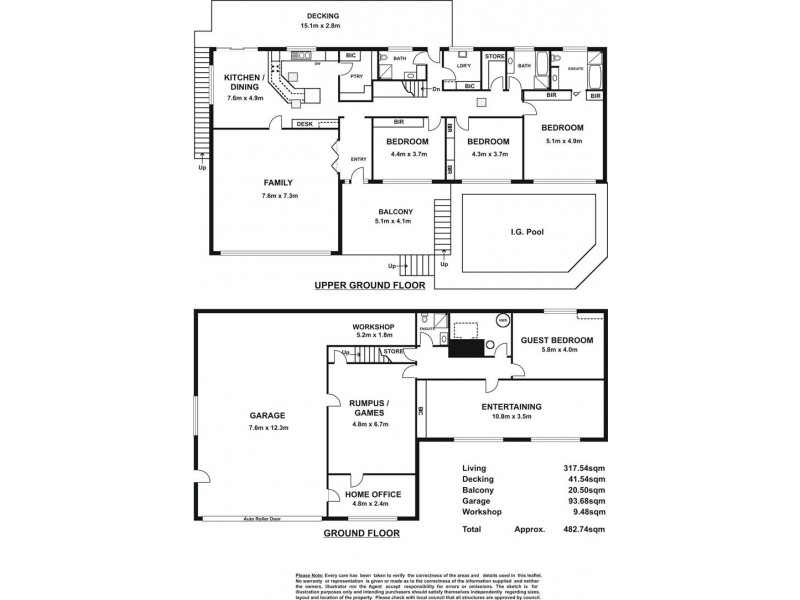 173 Waterfall Gully Road, Waterfall Gully SA 5066 Floorplan