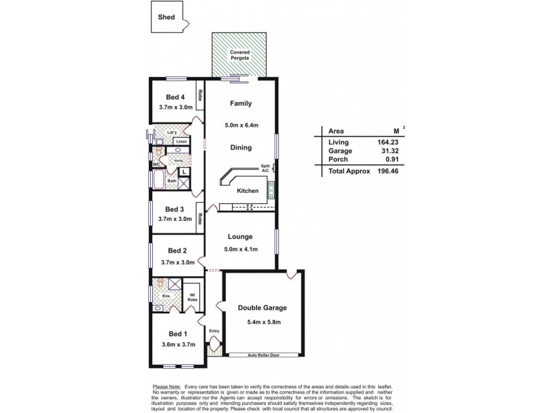 33 Applecross Drive, Blakeview SA 5114 Floorplan