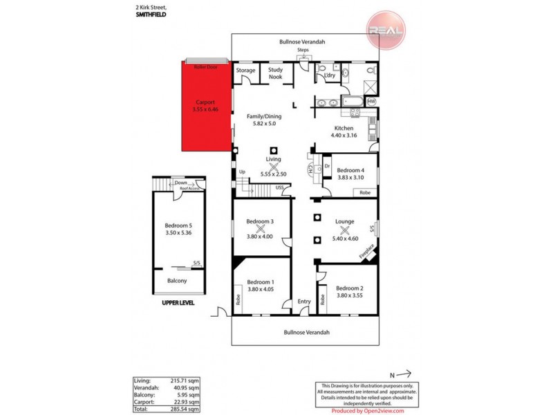 2 Kirk Street, Smithfield SA 5114 Floorplan