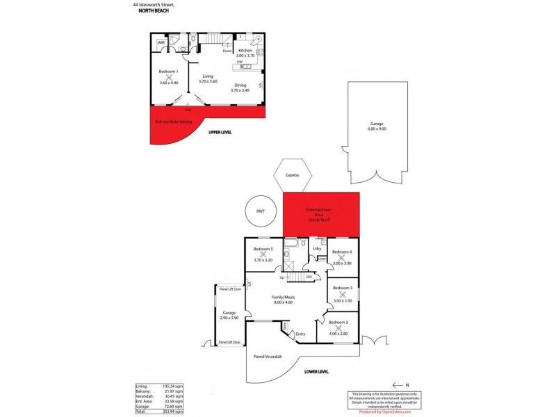 44 Islesworth Street, North Beach SA 5556 Floorplan