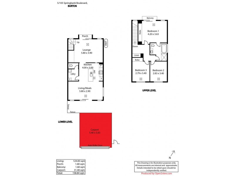 5/105 Springbank Boulevard, Burton SA 5110 Floorplan