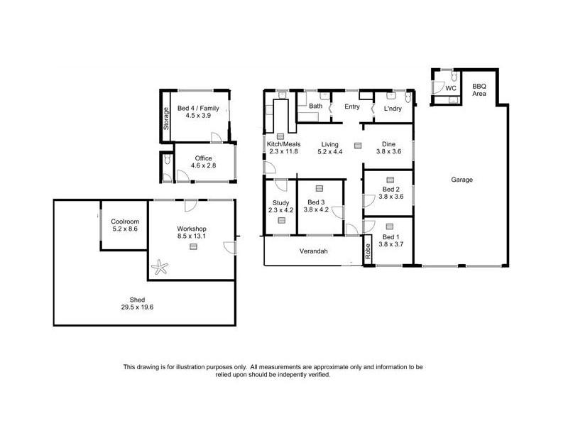 244 Ramco Road, Waikerie SA 5330 Floorplan