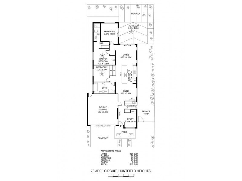 73 Adel Circuit, Huntfield Heights SA 5163 Floorplan