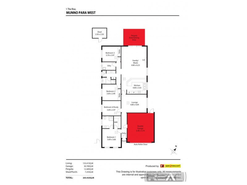 1 The Rise, Munno Para West SA 5115 Floorplan