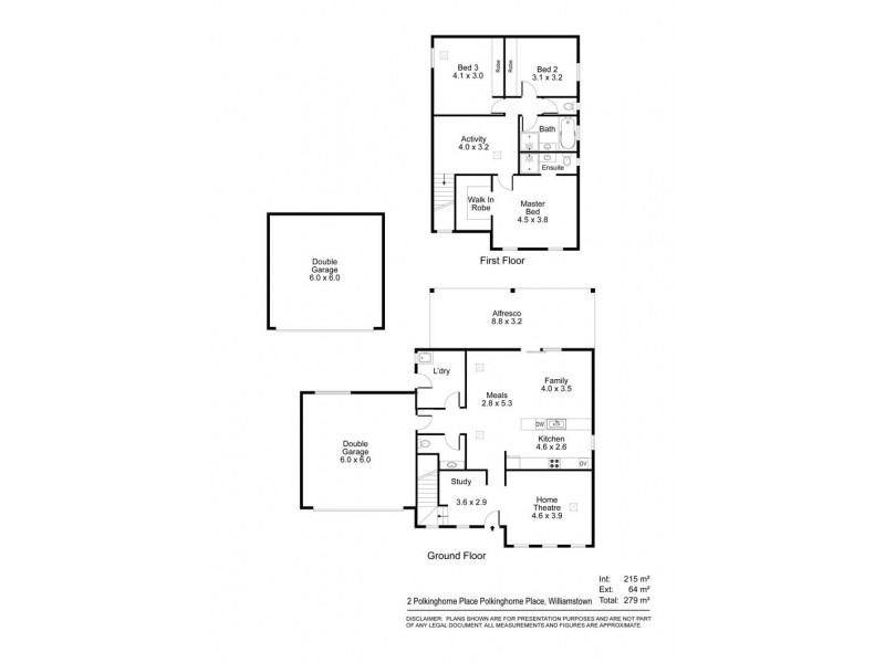 2 Polkinghorne Place, Williamstown SA 5351 Floorplan