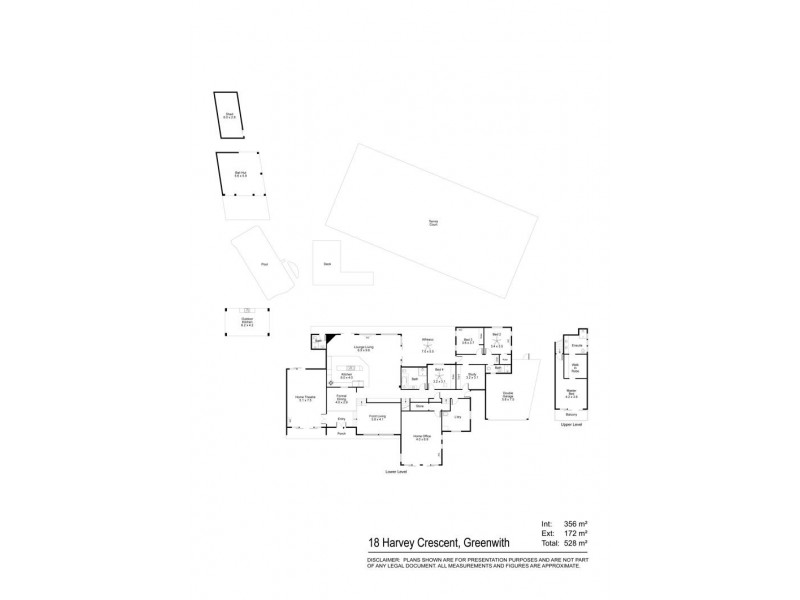 18 Harvey Crescent, Greenwith SA 5125 Floorplan