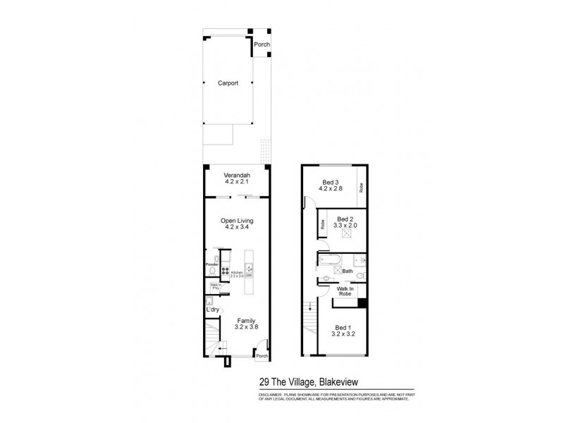 25 Village Terrace, Blakeview SA 5114 Floorplan