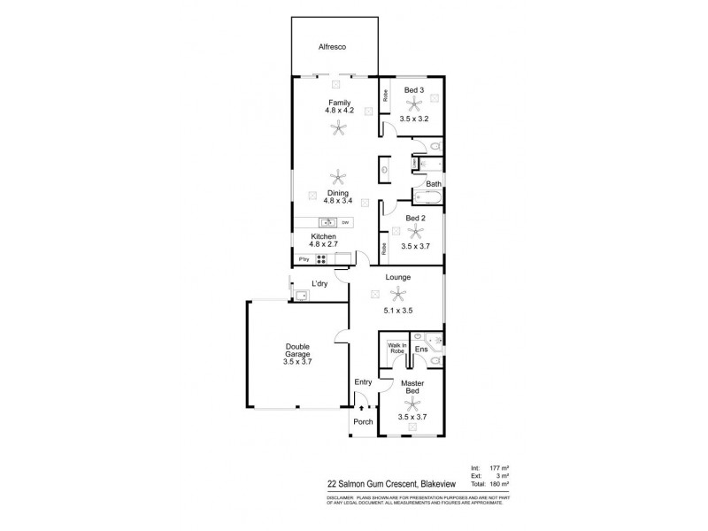 22 Salmon Gum Crescent, Blakeview SA 5114 Floorplan