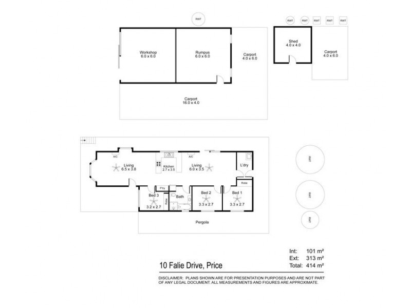 10 Falie Drive, Price SA 5570 Floorplan