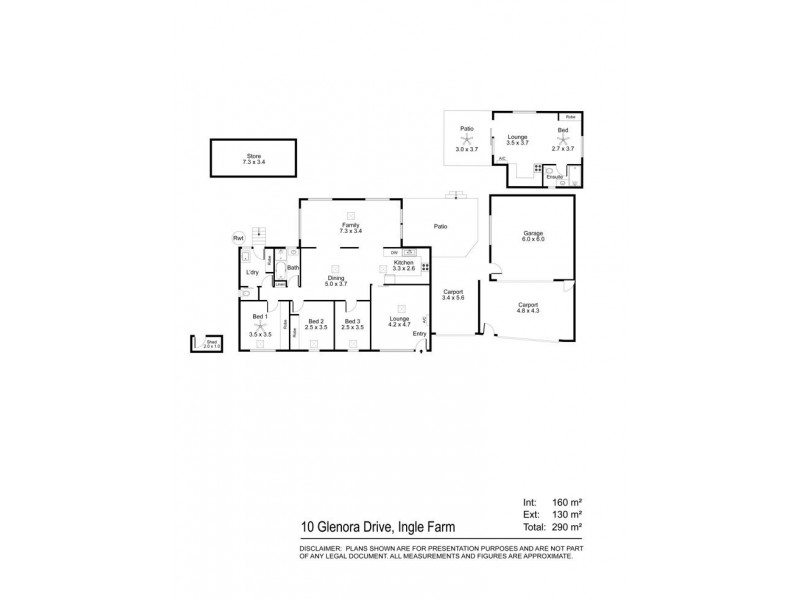 10 Glenora Drive, Ingle Farm SA 5098 Floorplan