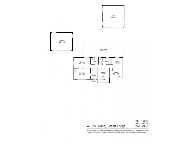49 The Strand, Brahma Lodge SA 5109 Floorplan