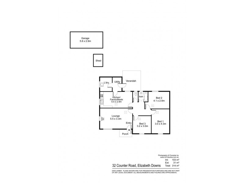 32 Counter Road, Elizabeth Downs SA 5113 Floorplan