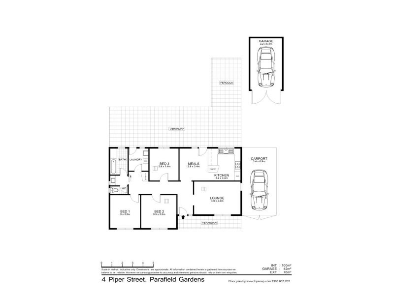 4 Piper  St, Parafield Gardens SA 5107