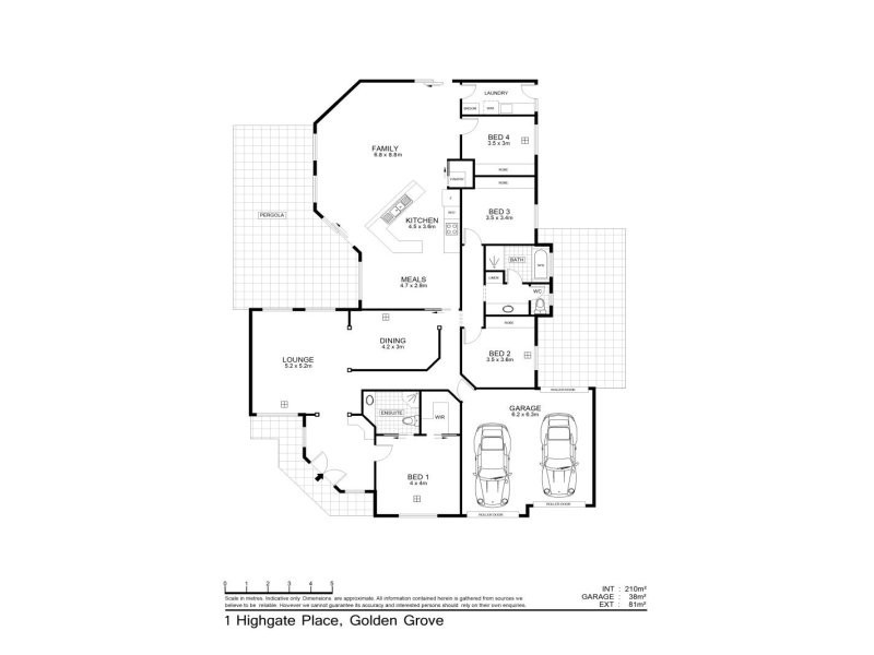 1 Highgate Pl, Golden Grove SA 5125