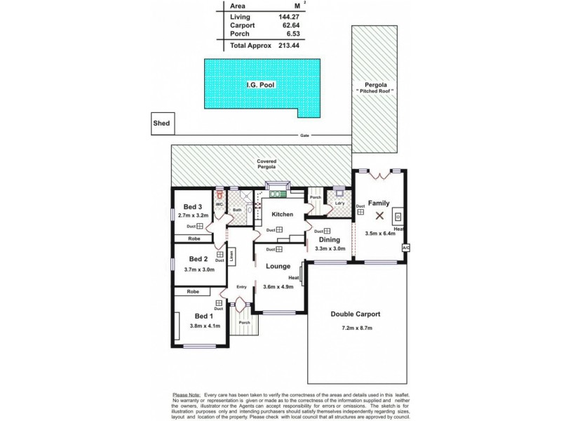 35 Lawrie Avenue, Salisbury SA 5108 Floorplan