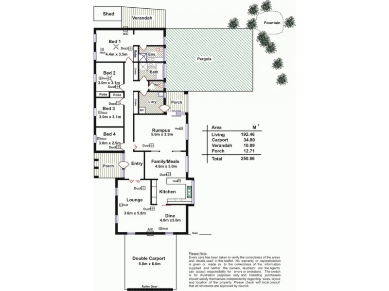 5 Gladman Close, Hillbank SA 5112 Floorplan