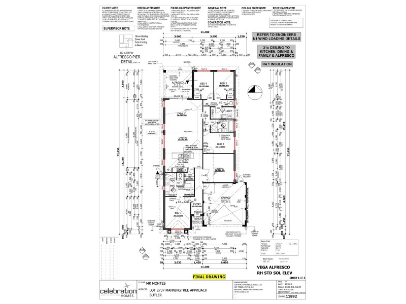 32 Manningtree Approach, Butler WA 6036 Floorplan